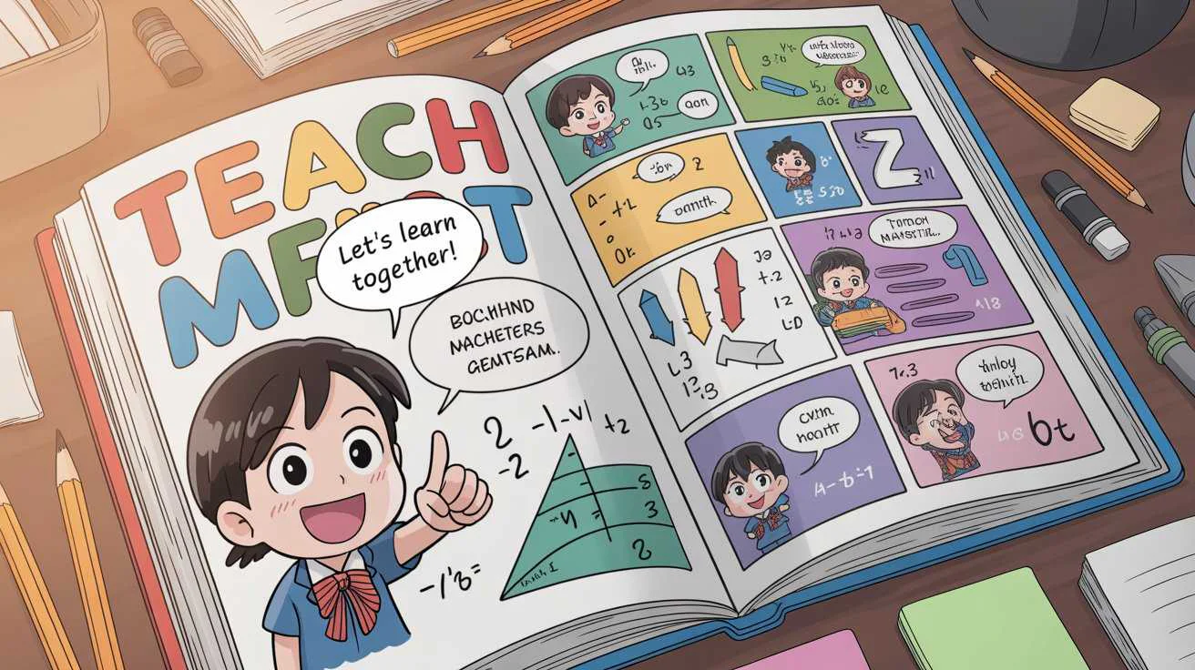 Teach me first manga journey open book