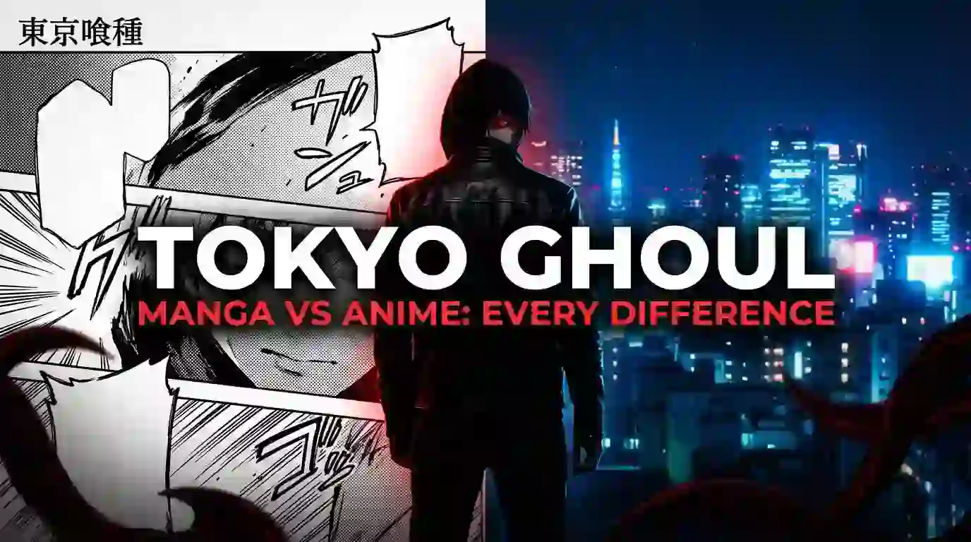 tokyo ghoul manga vs anime differences
